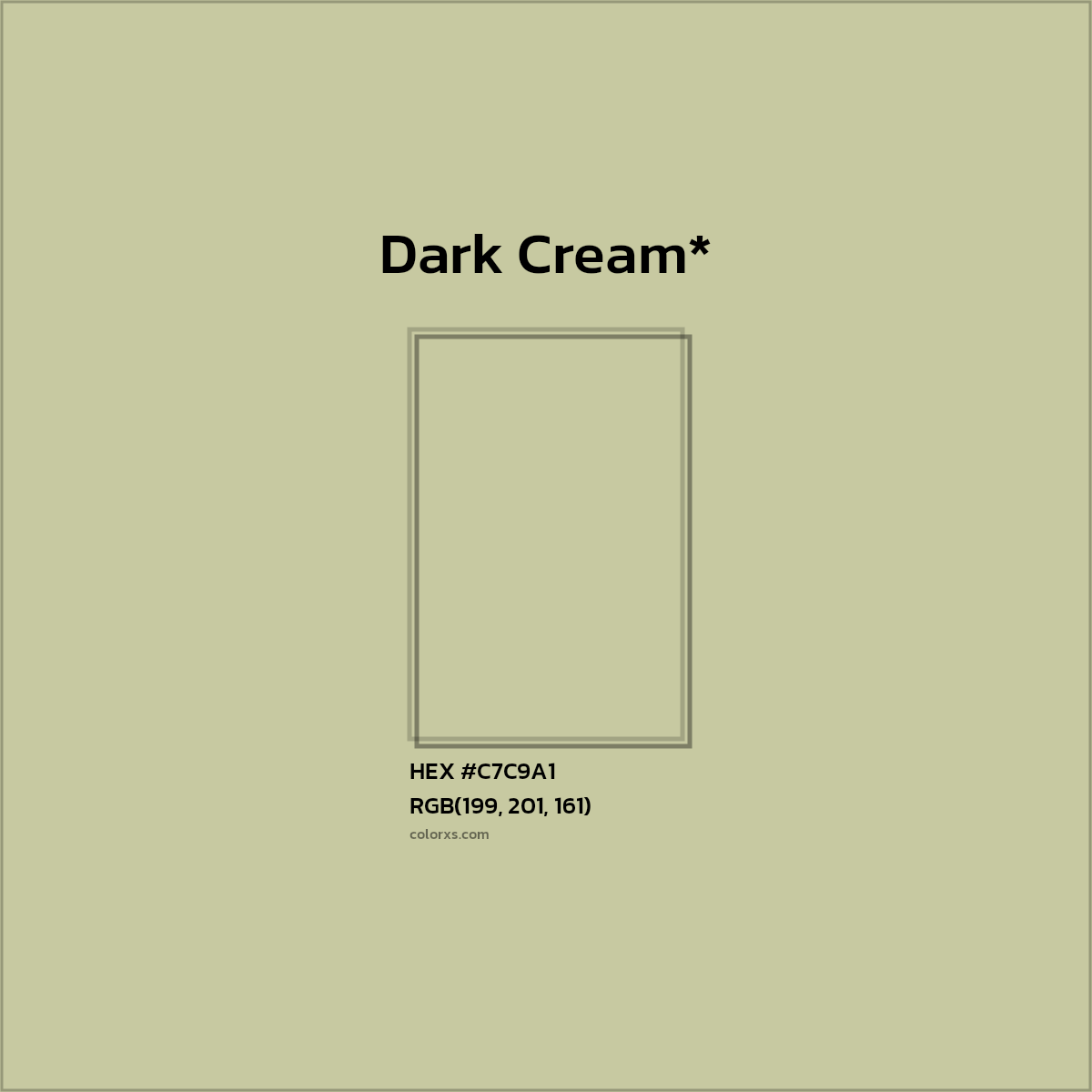 HEX #C7C9A1 Color Name, Color Code, Palettes, Similar Paints, Images