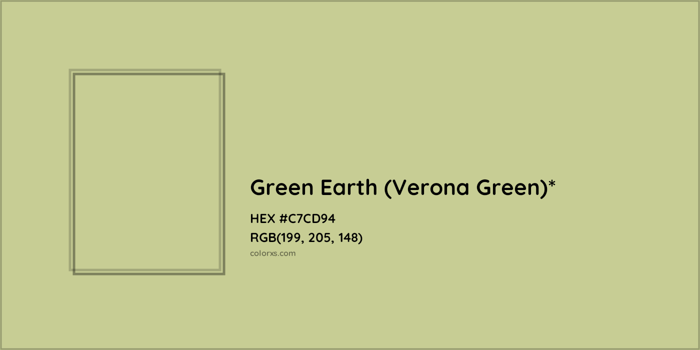 HEX #C7CD94 Color Name, Color Code, Palettes, Similar Paints, Images