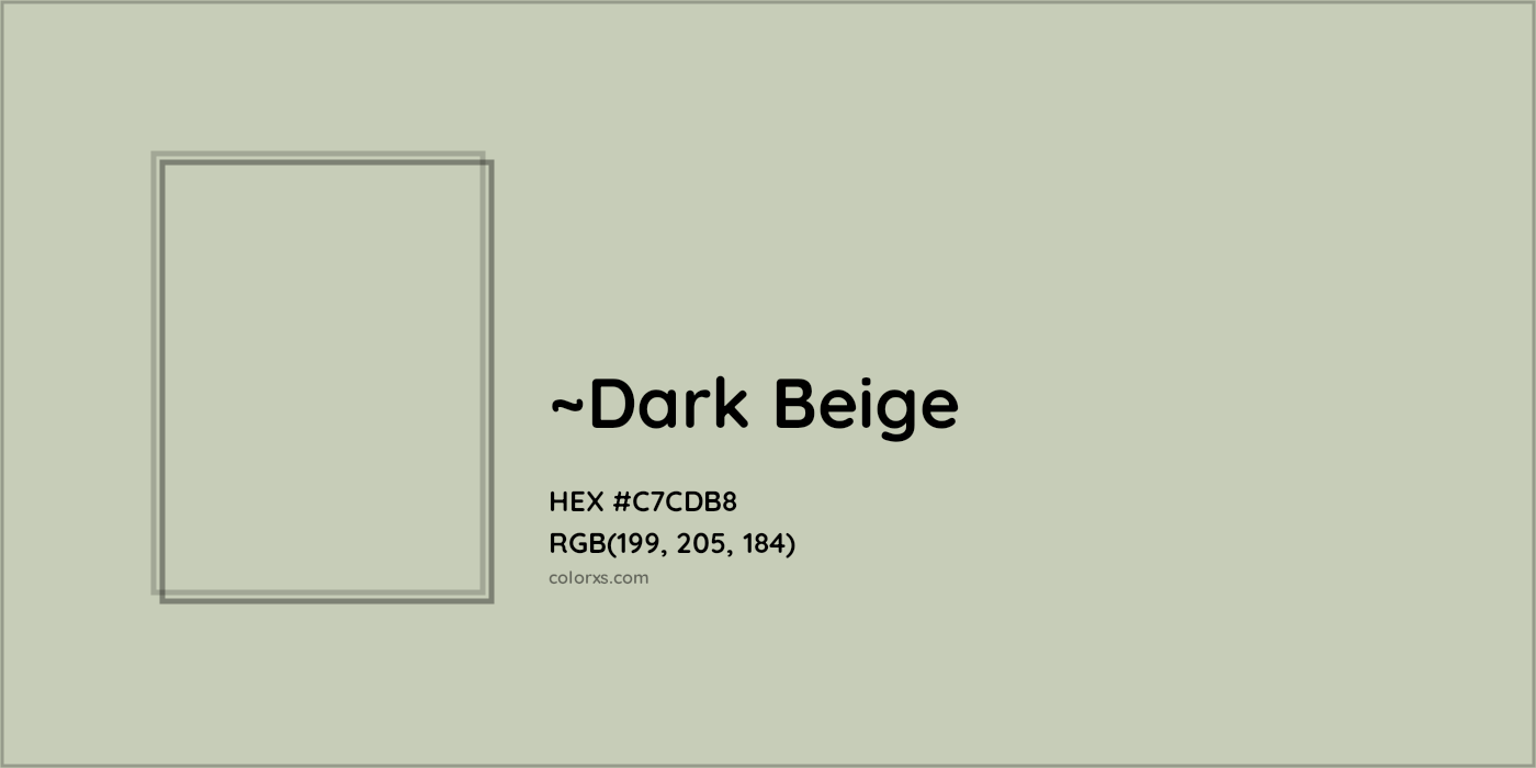 HEX #C7CDB8 Color Name, Color Code, Palettes, Similar Paints, Images