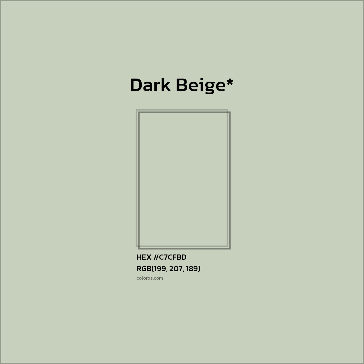 HEX #C7CFBD Color Name, Color Code, Palettes, Similar Paints, Images