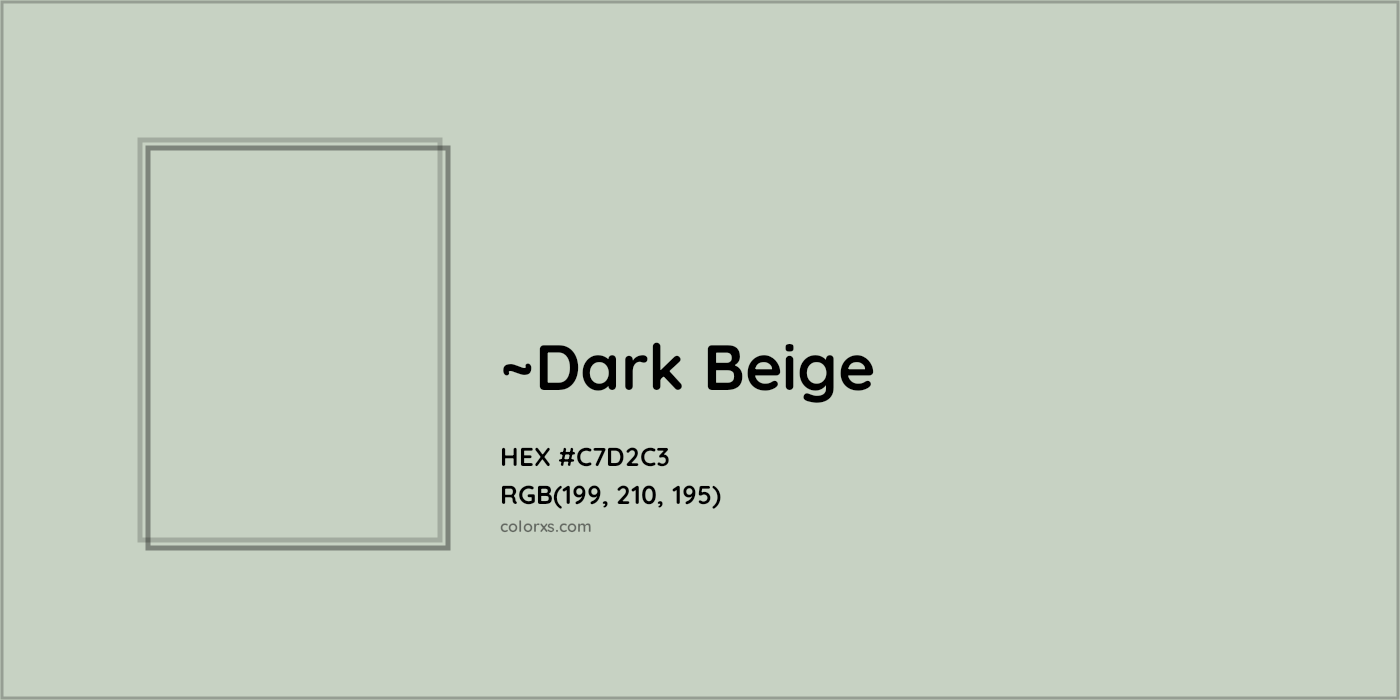 HEX #C7D2C3 Color Name, Color Code, Palettes, Similar Paints, Images