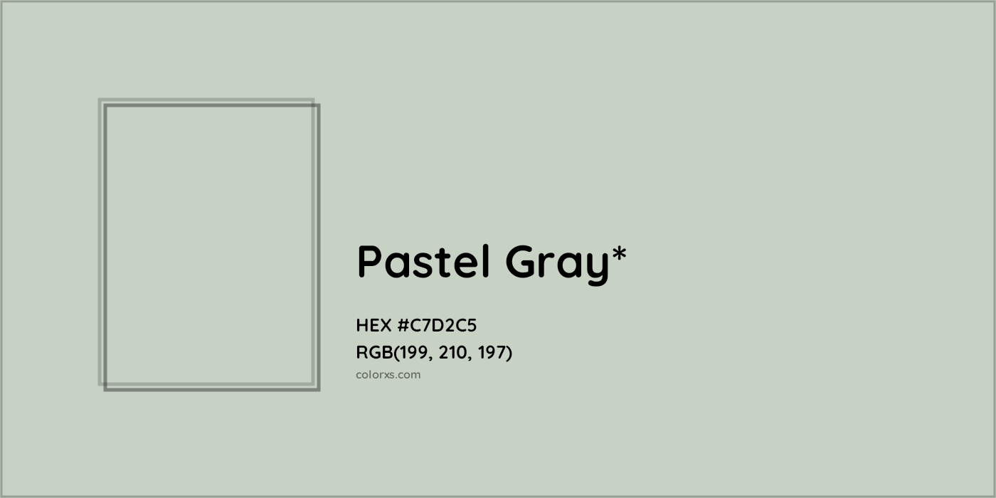 HEX #C7D2C5 Color Name, Color Code, Palettes, Similar Paints, Images