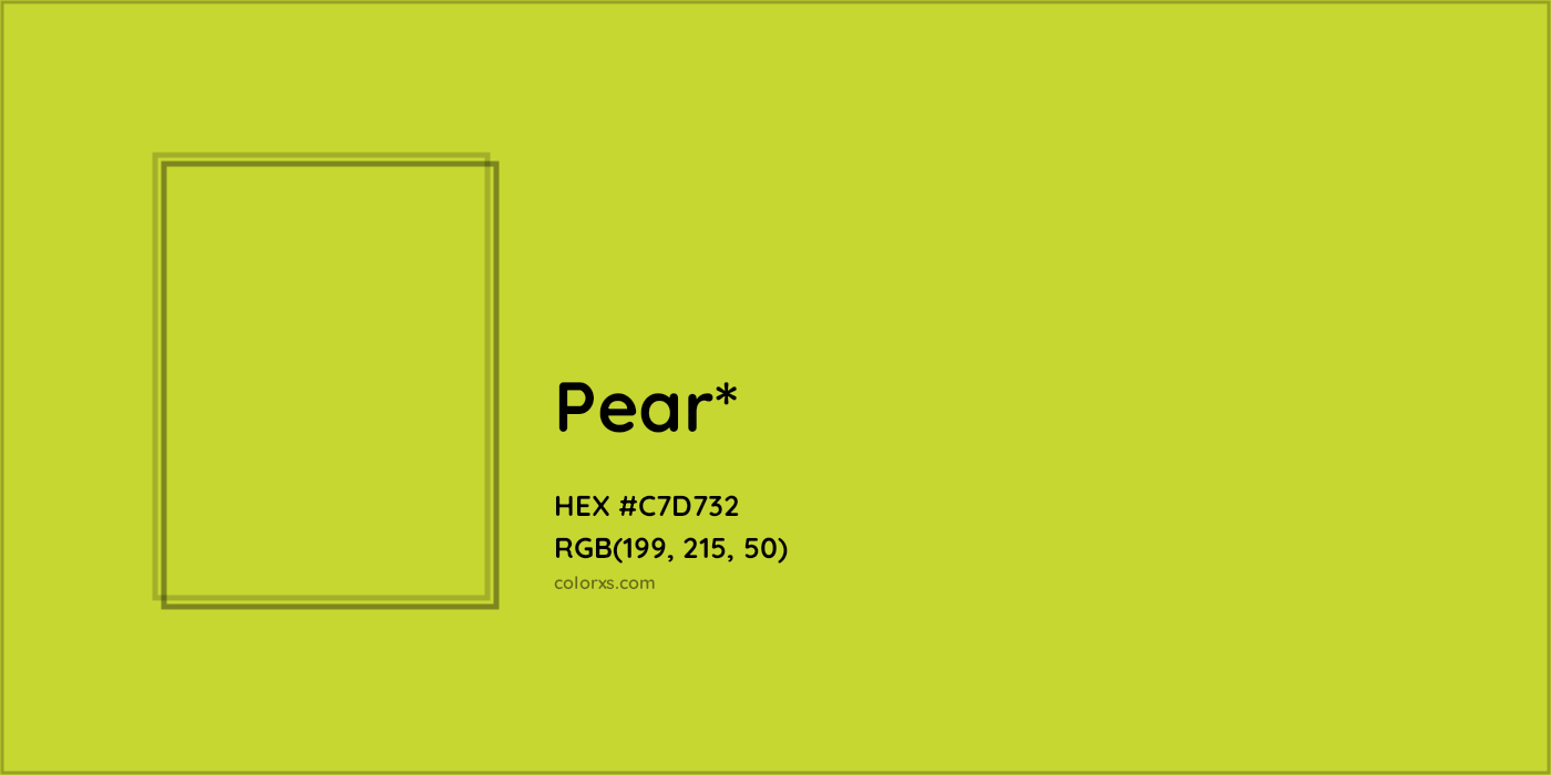 HEX #C7D732 Color Name, Color Code, Palettes, Similar Paints, Images
