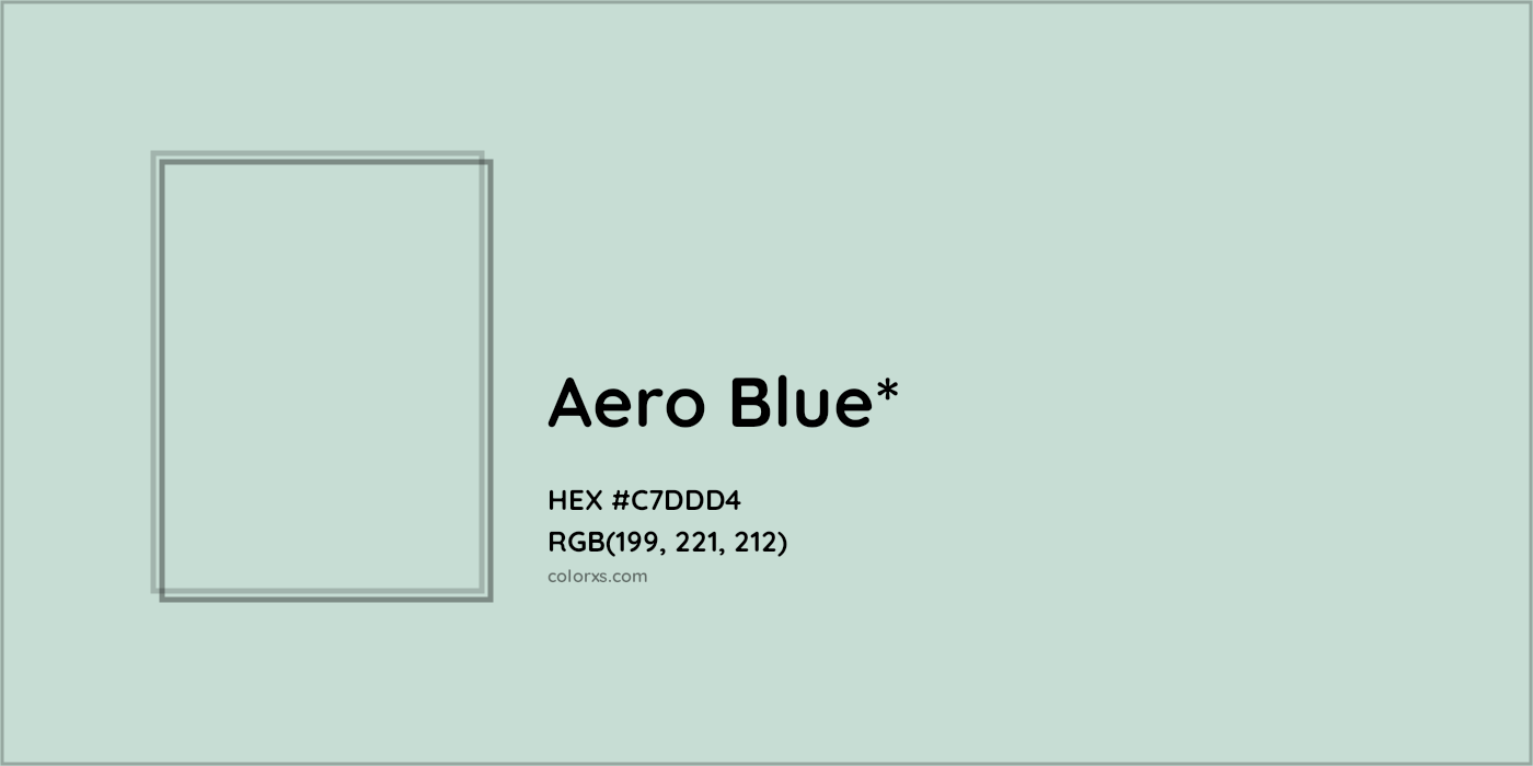 HEX #C7DDD4 Color Name, Color Code, Palettes, Similar Paints, Images