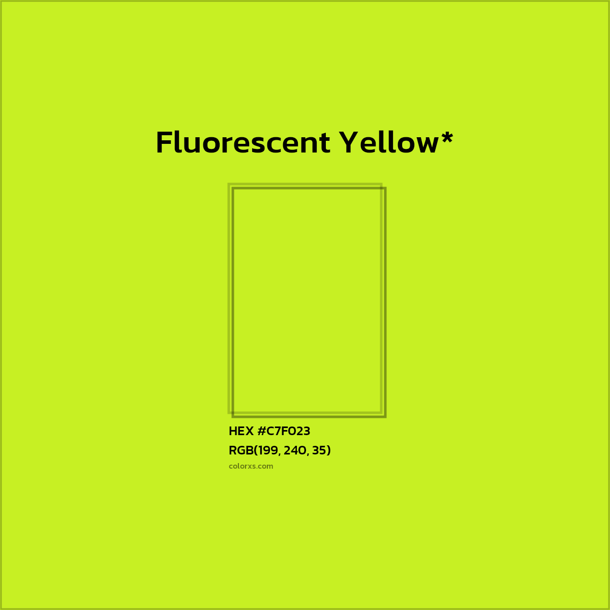 HEX #C7F023 Color Name, Color Code, Palettes, Similar Paints, Images