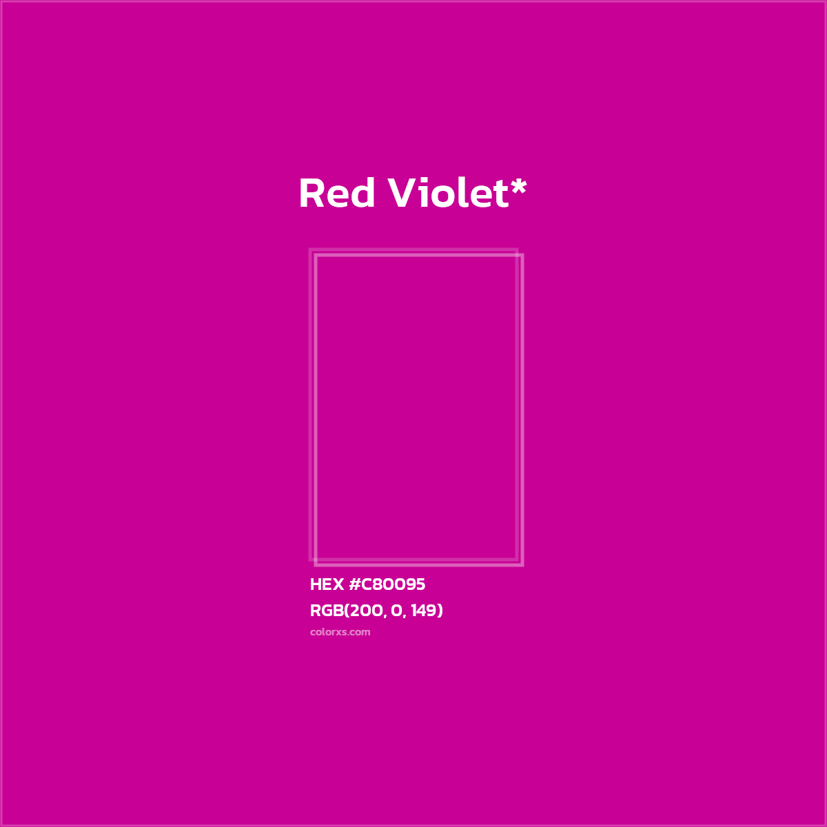 HEX #C80095 Color Name, Color Code, Palettes, Similar Paints, Images