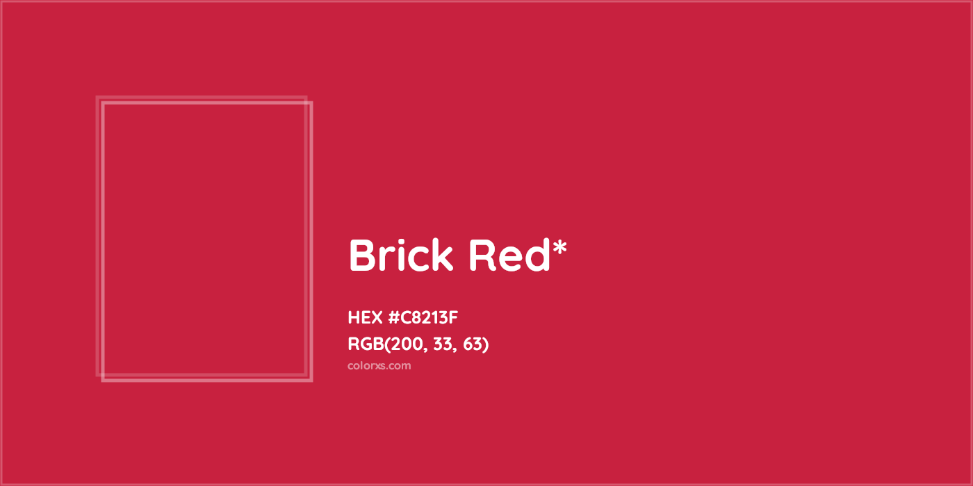 HEX #C8213F Color Name, Color Code, Palettes, Similar Paints, Images