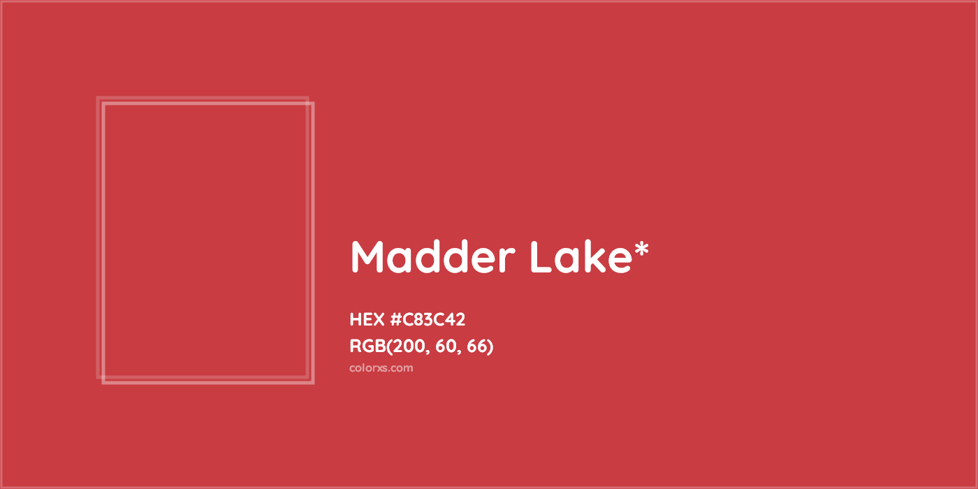 HEX #C83C42 Color Name, Color Code, Palettes, Similar Paints, Images