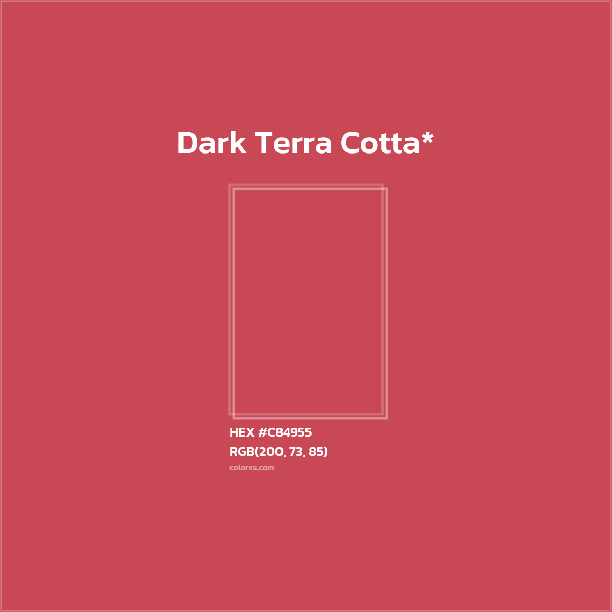 HEX #C84955 Color Name, Color Code, Palettes, Similar Paints, Images