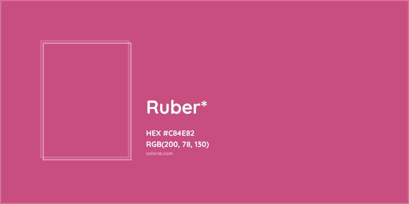 HEX #C84E82 Color Name, Color Code, Palettes, Similar Paints, Images