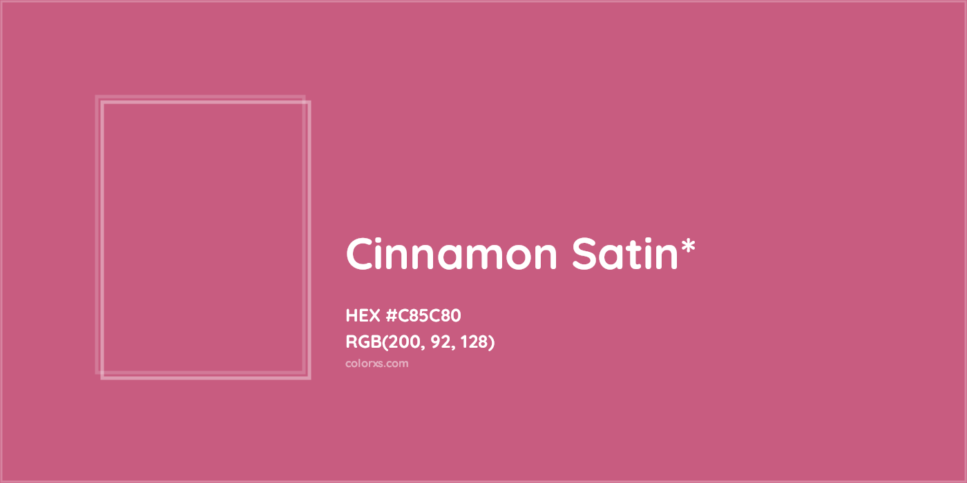 HEX #C85C80 Color Name, Color Code, Palettes, Similar Paints, Images