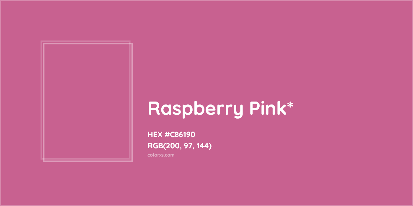 HEX #C86190 Color Name, Color Code, Palettes, Similar Paints, Images