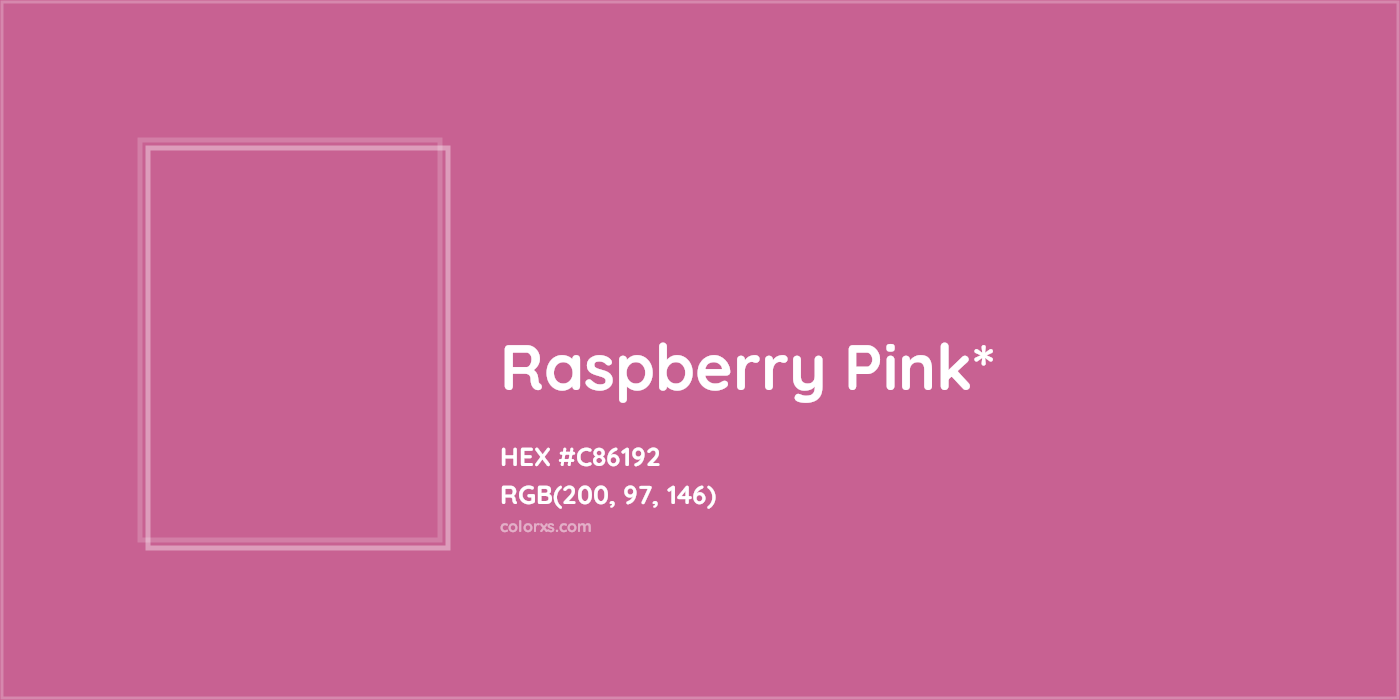 HEX #C86192 Color Name, Color Code, Palettes, Similar Paints, Images