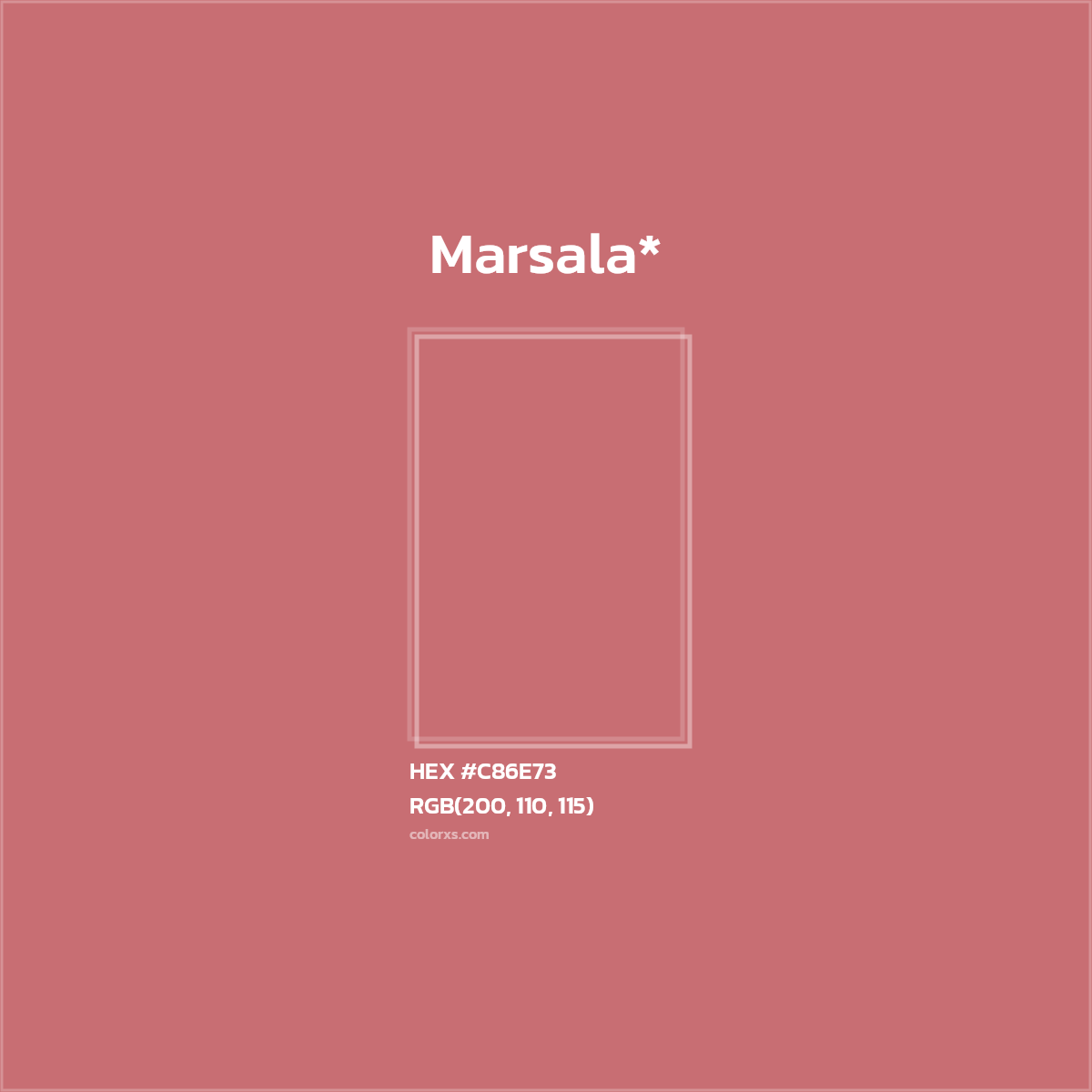 HEX #C86E73 Color Name, Color Code, Palettes, Similar Paints, Images