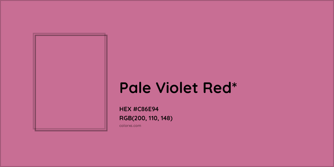 HEX #C86E94 Color Name, Color Code, Palettes, Similar Paints, Images