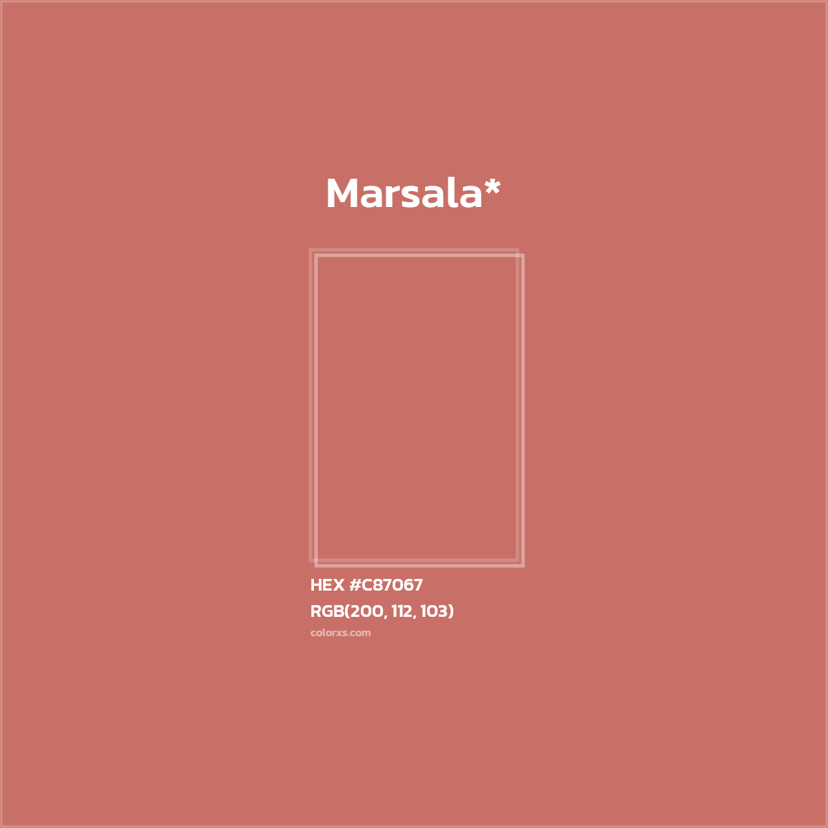 HEX #C87067 Color Name, Color Code, Palettes, Similar Paints, Images