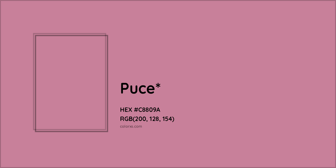 HEX #C8809A Color Name, Color Code, Palettes, Similar Paints, Images