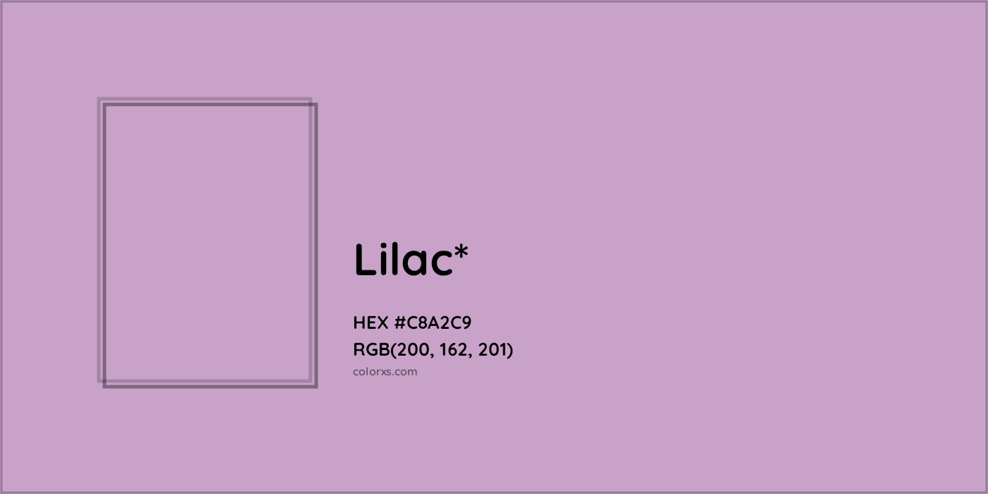 HEX #C8A2C9 Color Name, Color Code, Palettes, Similar Paints, Images