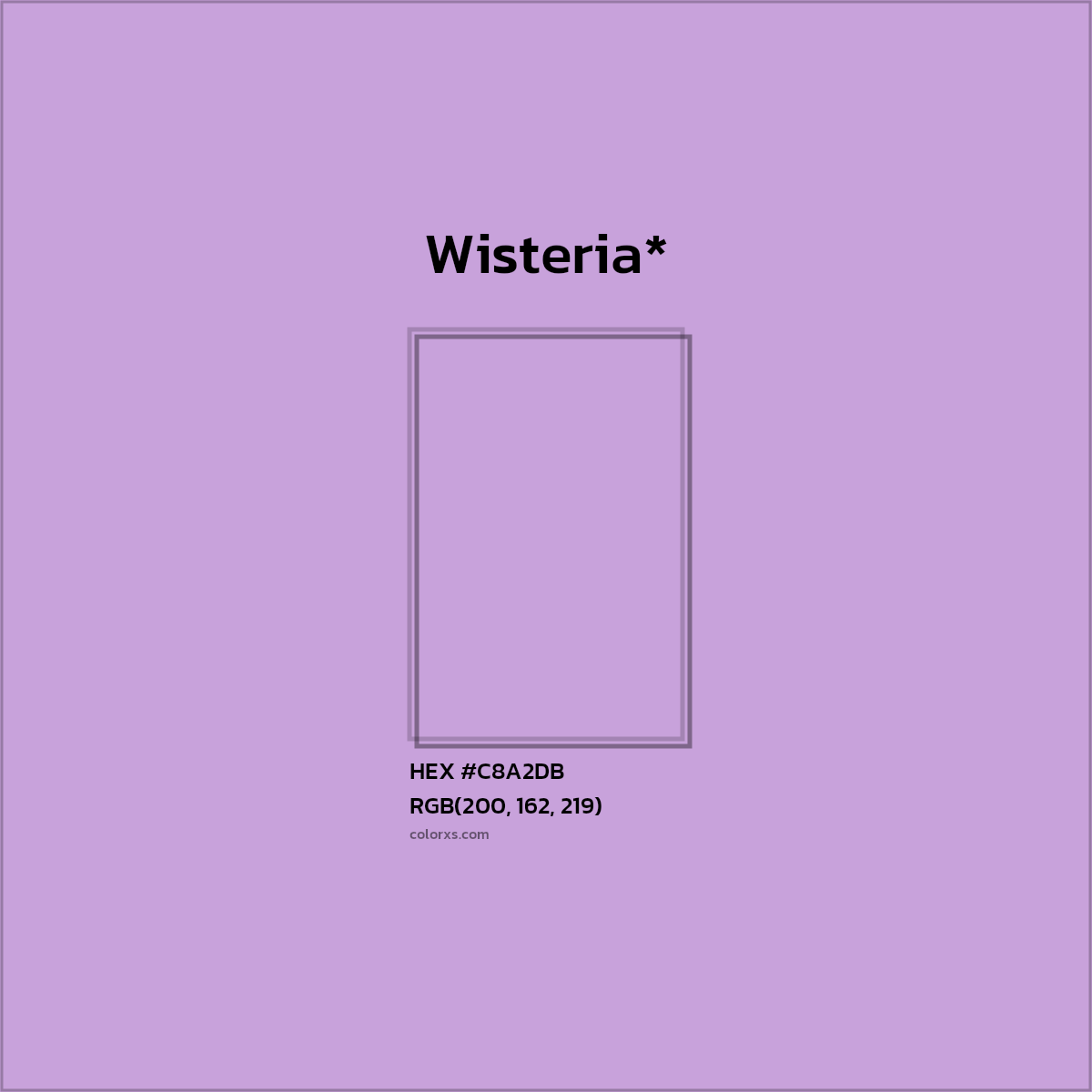 HEX #C8A2DB Color Name, Color Code, Palettes, Similar Paints, Images
