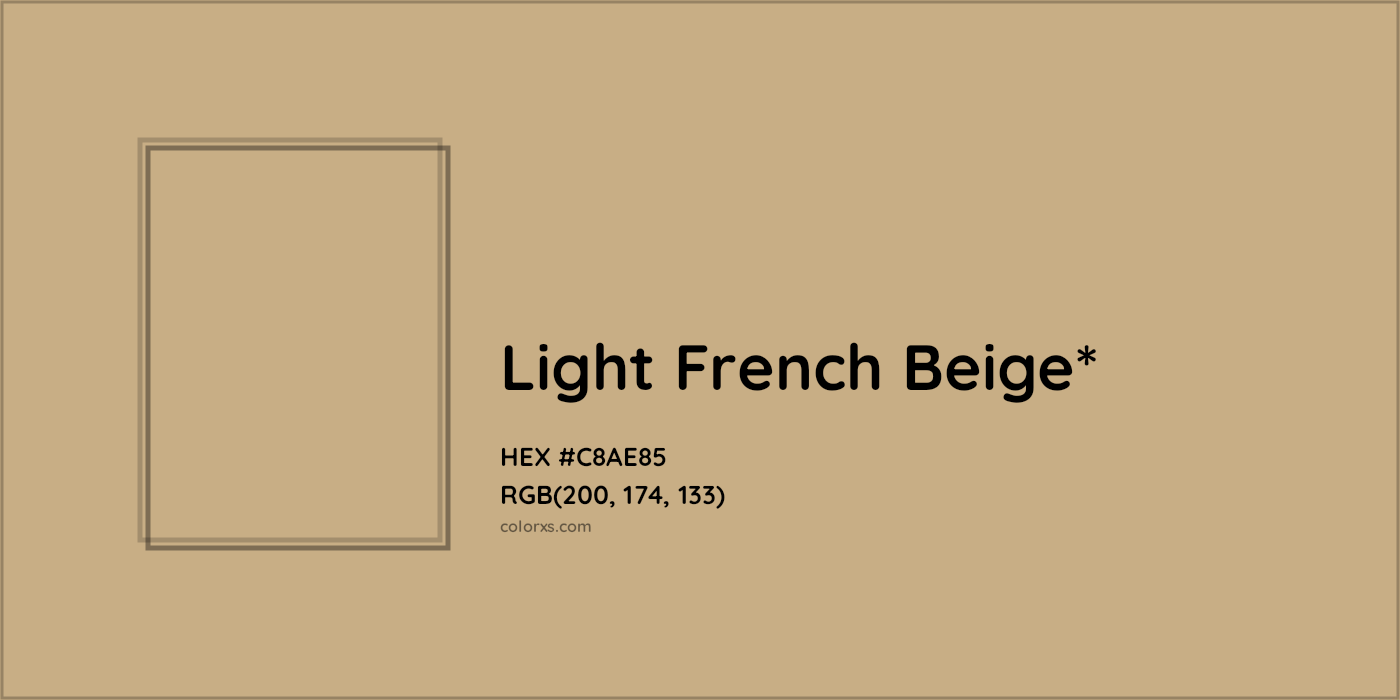 HEX #C8AE85 Color Name, Color Code, Palettes, Similar Paints, Images