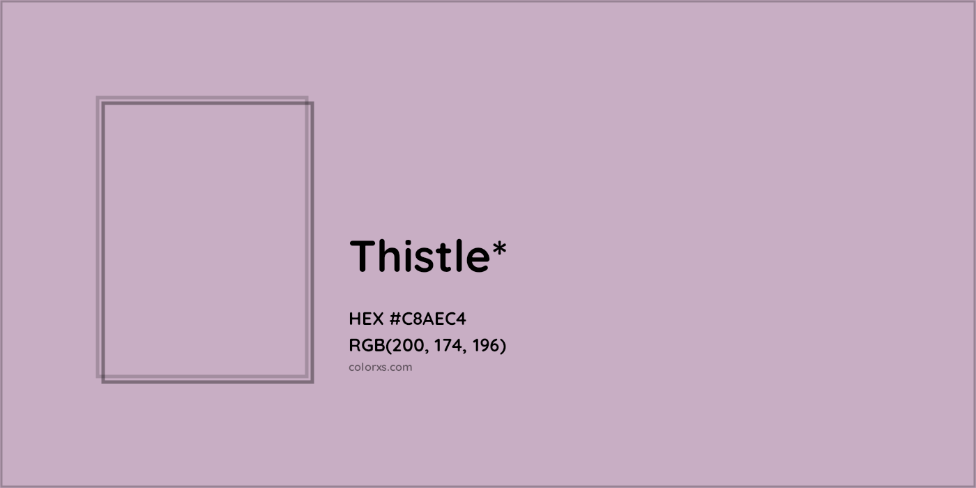 HEX #C8AEC4 Color Name, Color Code, Palettes, Similar Paints, Images