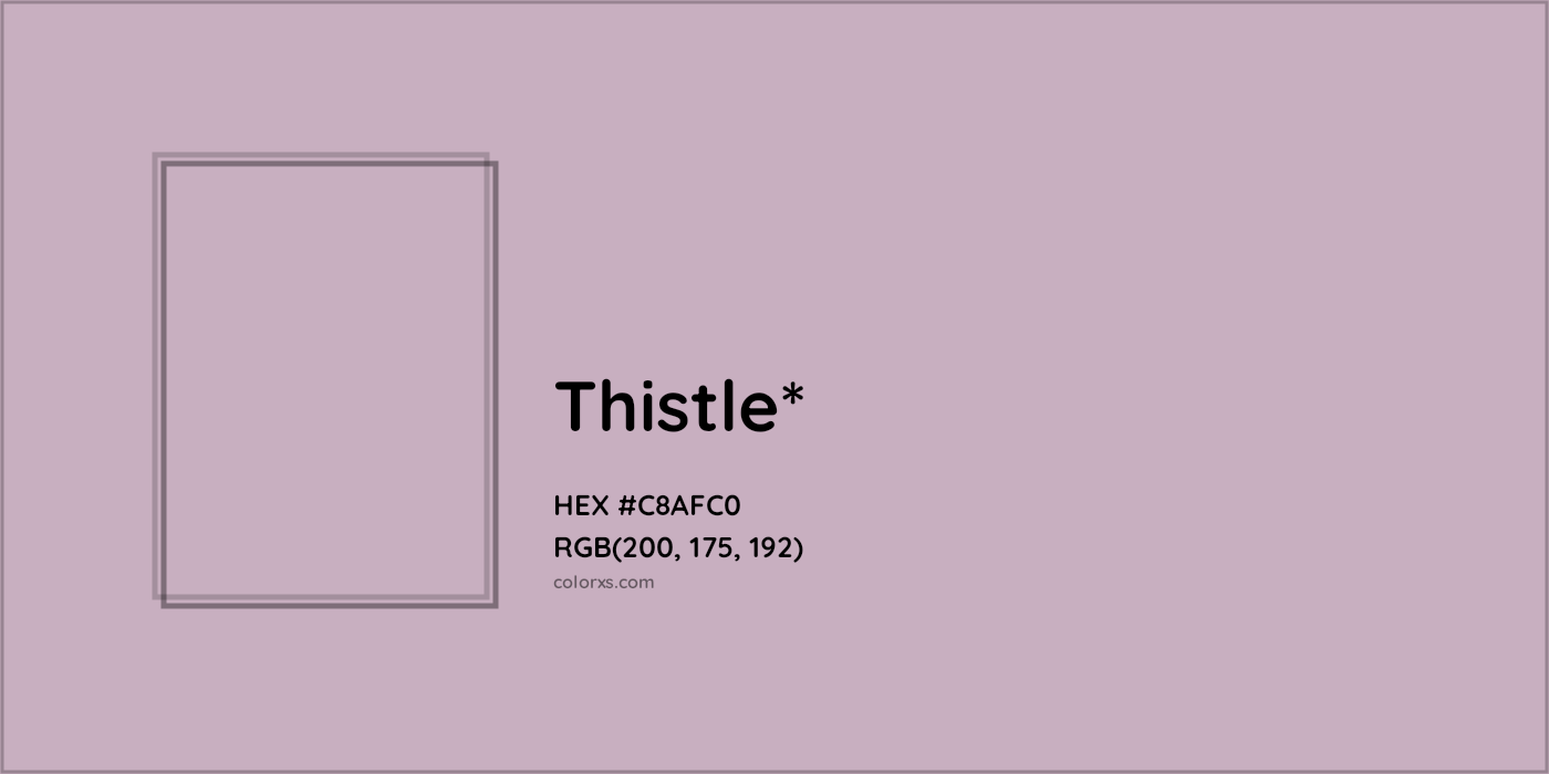HEX #C8AFC0 Color Name, Color Code, Palettes, Similar Paints, Images