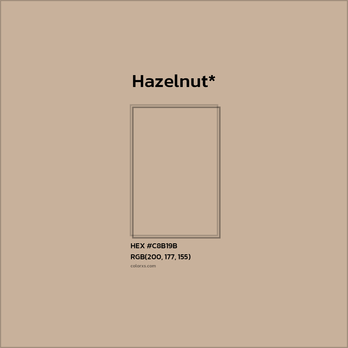 HEX #C8B19B Color Name, Color Code, Palettes, Similar Paints, Images