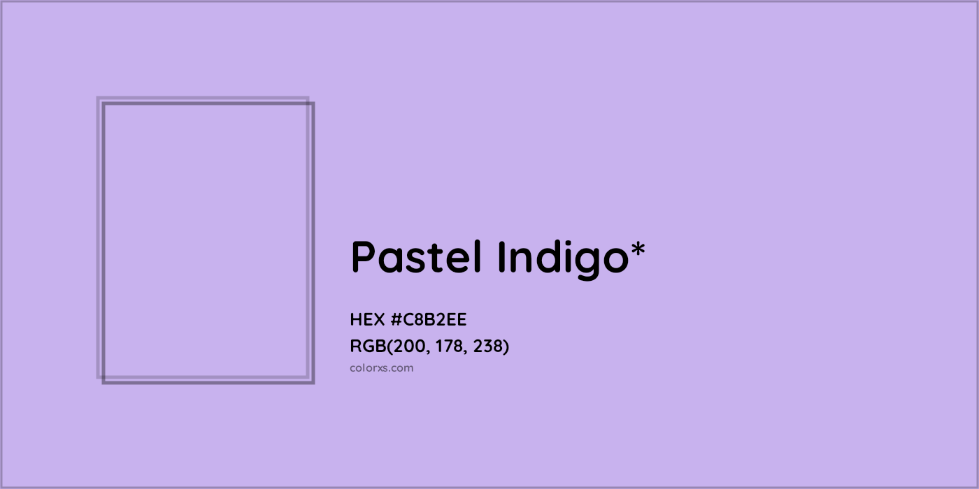 HEX #C8B2EE Color Name, Color Code, Palettes, Similar Paints, Images