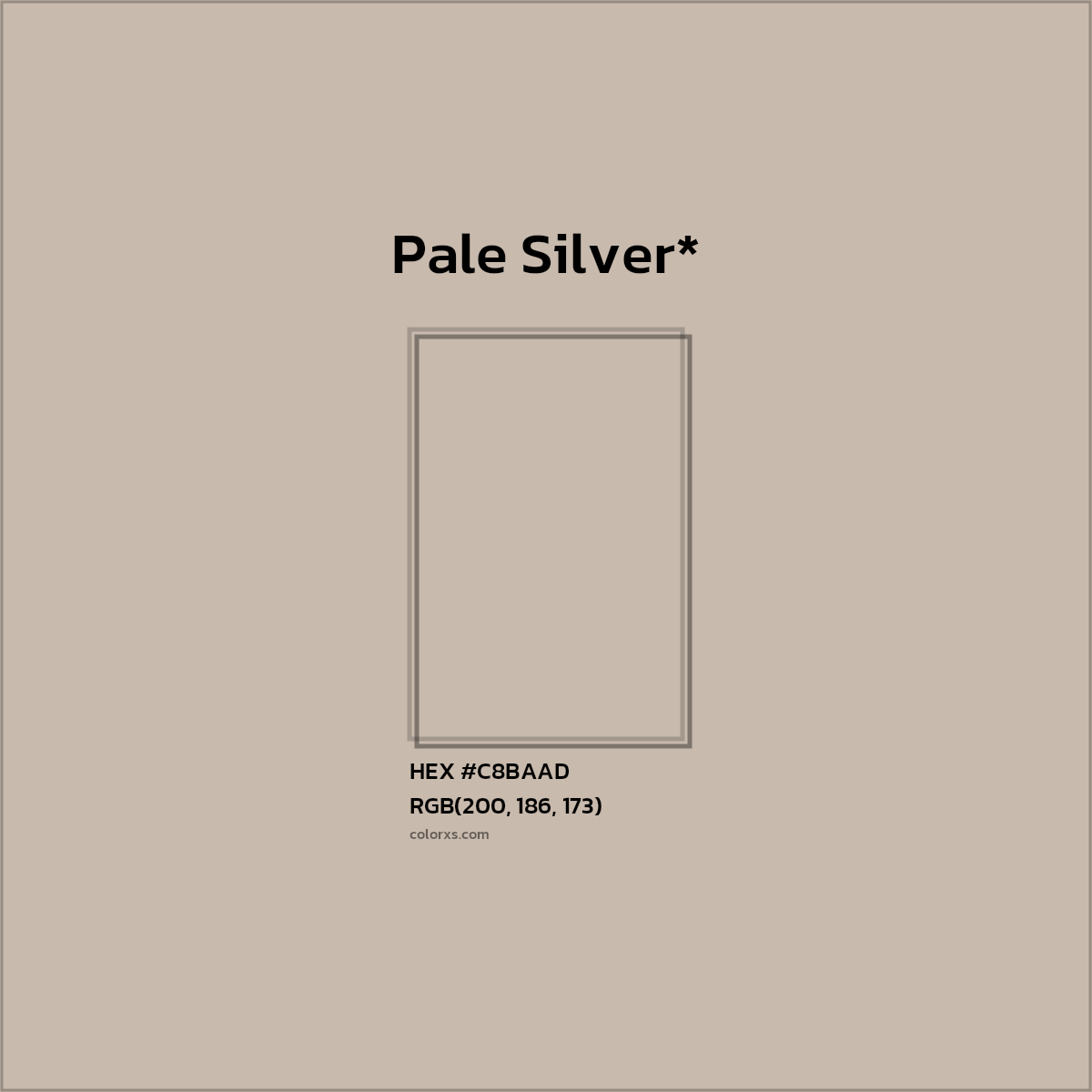 HEX #C8BAAD Color Name, Color Code, Palettes, Similar Paints, Images