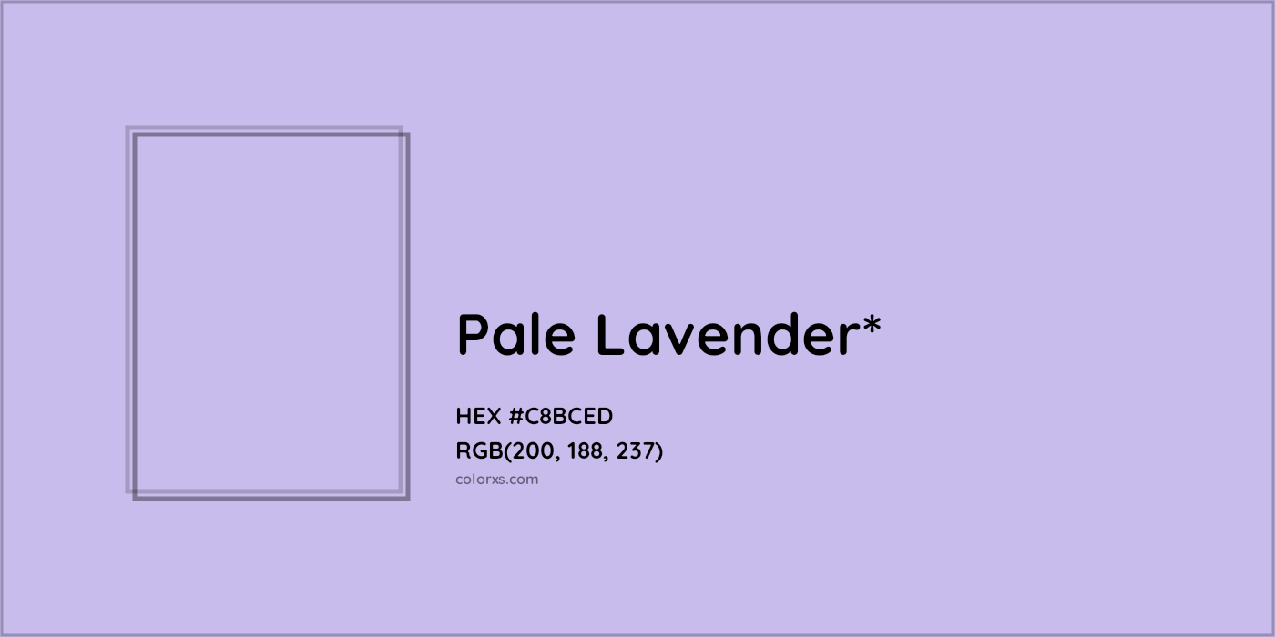 HEX #C8BCED Color Name, Color Code, Palettes, Similar Paints, Images
