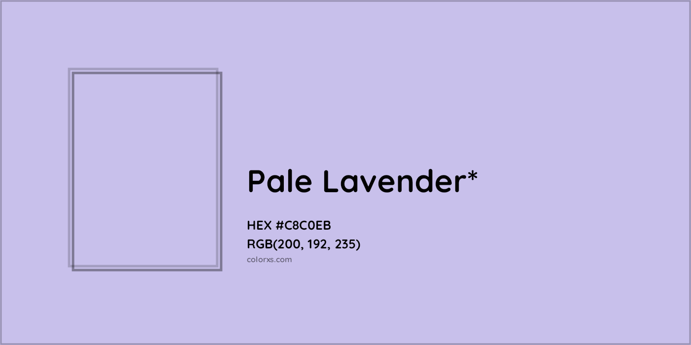HEX #C8C0EB Color Name, Color Code, Palettes, Similar Paints, Images