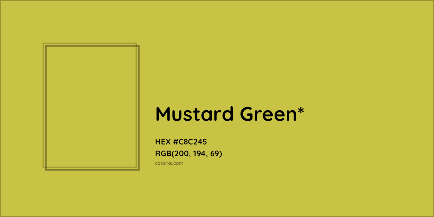 HEX #C8C245 Color Name, Color Code, Palettes, Similar Paints, Images