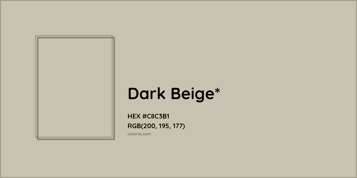 HEX #C8C3B1 Color Name, Color Code, Palettes, Similar Paints, Images