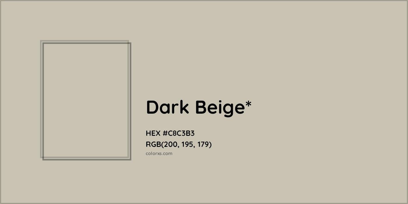 HEX #C8C3B3 Color Name, Color Code, Palettes, Similar Paints, Images