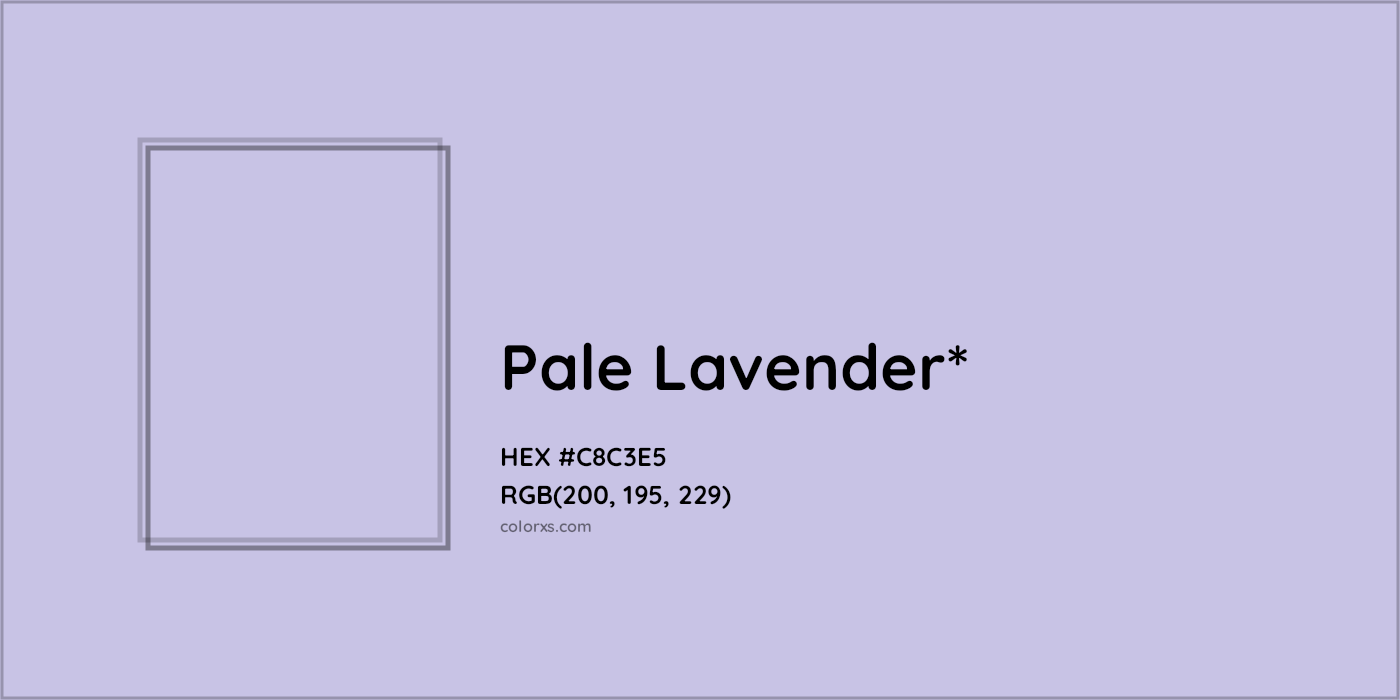 HEX #C8C3E5 Color Name, Color Code, Palettes, Similar Paints, Images