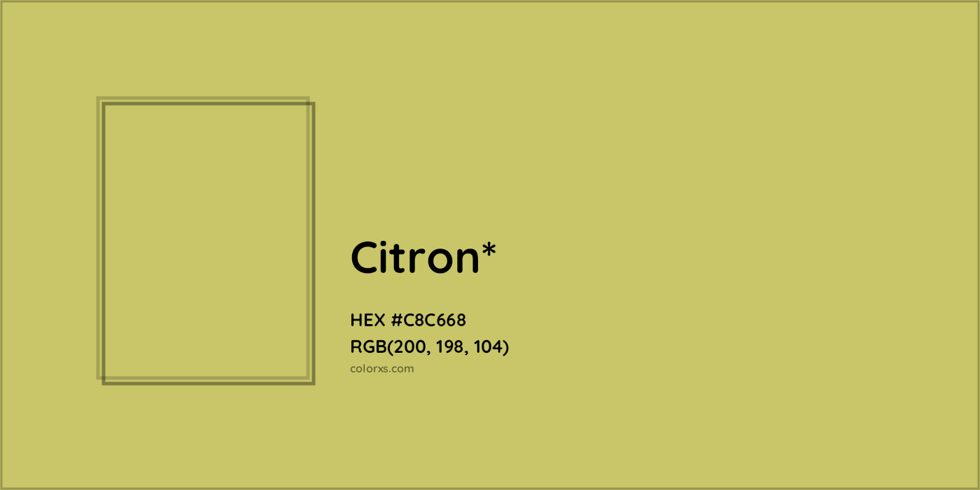 HEX #C8C668 Color Name, Color Code, Palettes, Similar Paints, Images