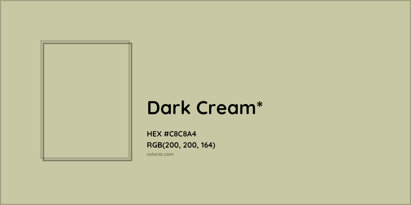 HEX #C8C8A4 Color Name, Color Code, Palettes, Similar Paints, Images