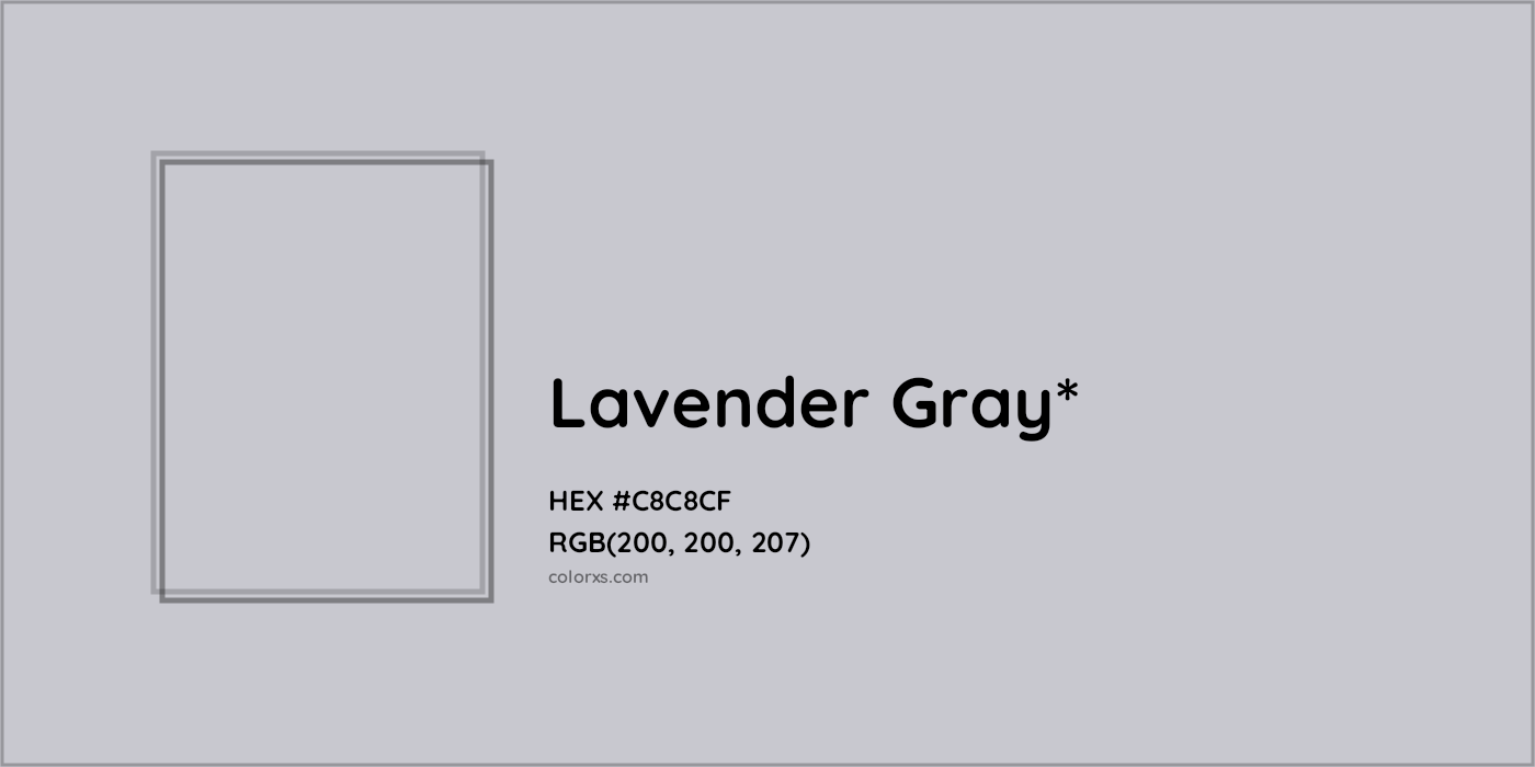 HEX #C8C8CF Color Name, Color Code, Palettes, Similar Paints, Images