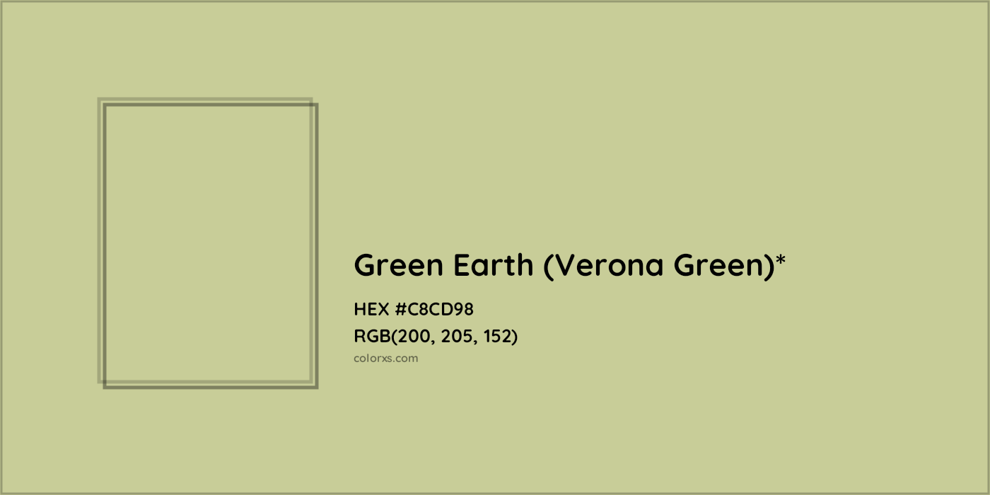 HEX #C8CD98 Color Name, Color Code, Palettes, Similar Paints, Images