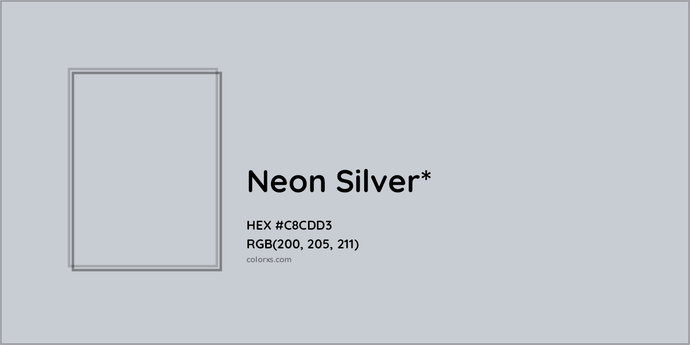 HEX #C8CDD3 Color Name, Color Code, Palettes, Similar Paints, Images