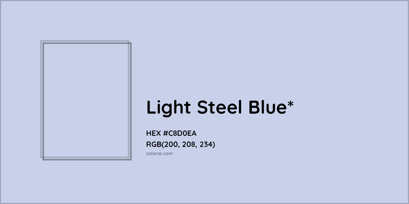 HEX #C8D0EA Color Name, Color Code, Palettes, Similar Paints, Images