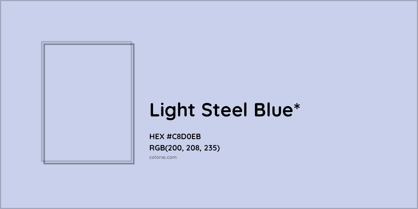 HEX #C8D0EB Color Name, Color Code, Palettes, Similar Paints, Images