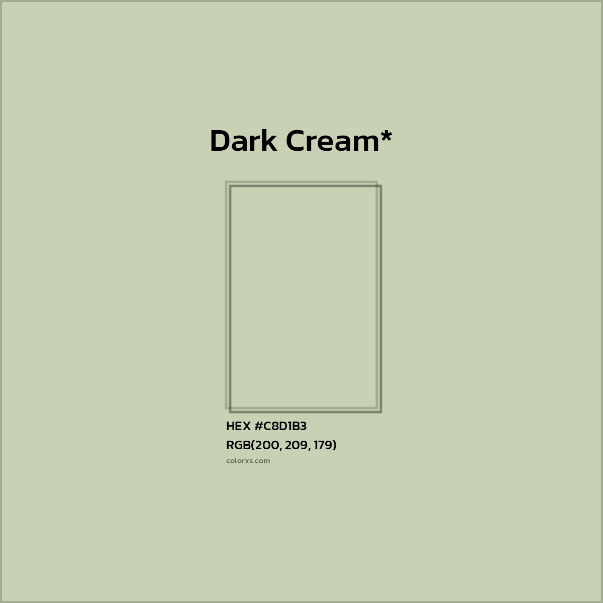 HEX #C8D1B3 Color Name, Color Code, Palettes, Similar Paints, Images