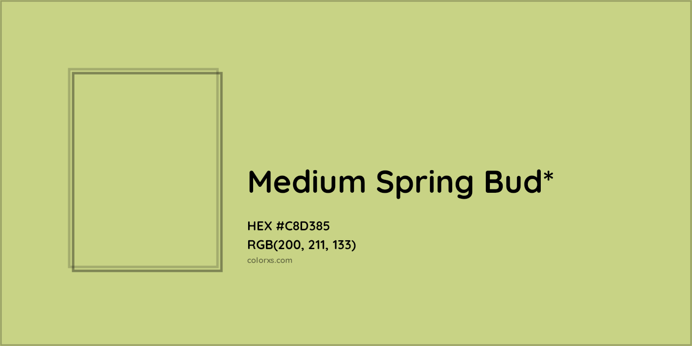 HEX #C8D385 Color Name, Color Code, Palettes, Similar Paints, Images