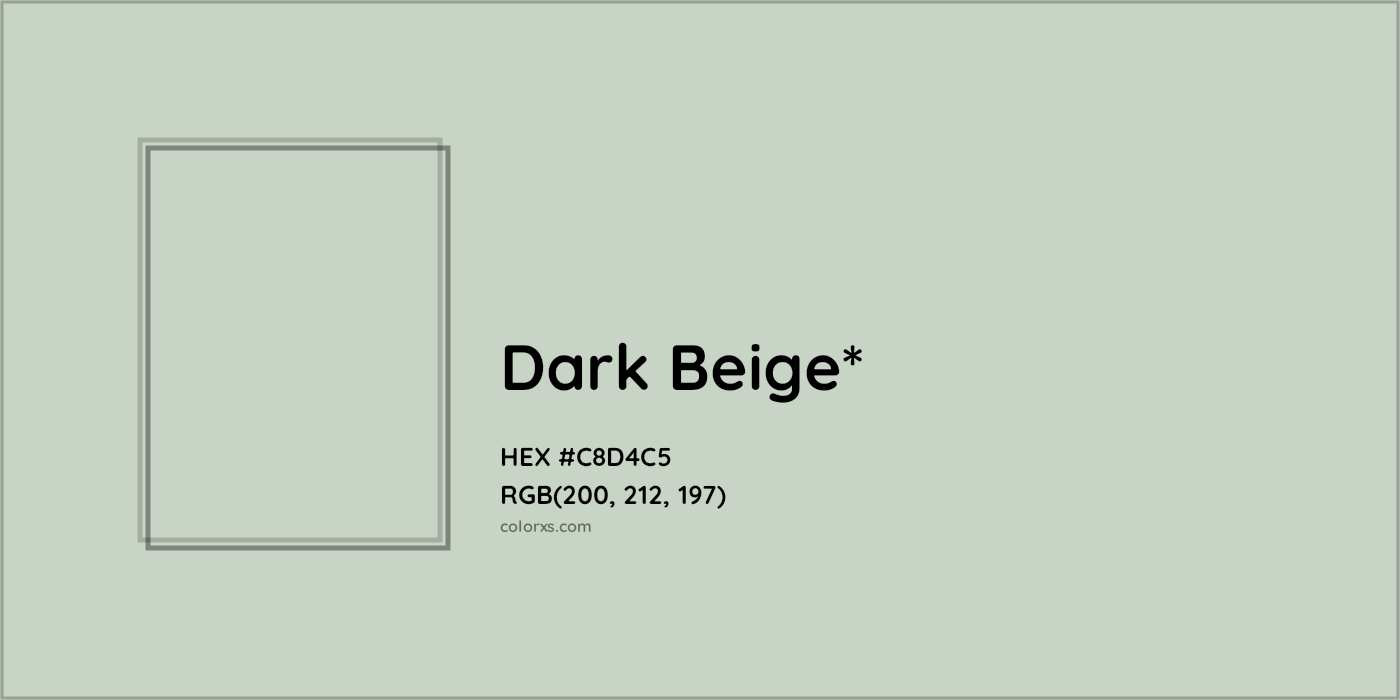 HEX #C8D4C5 Color Name, Color Code, Palettes, Similar Paints, Images