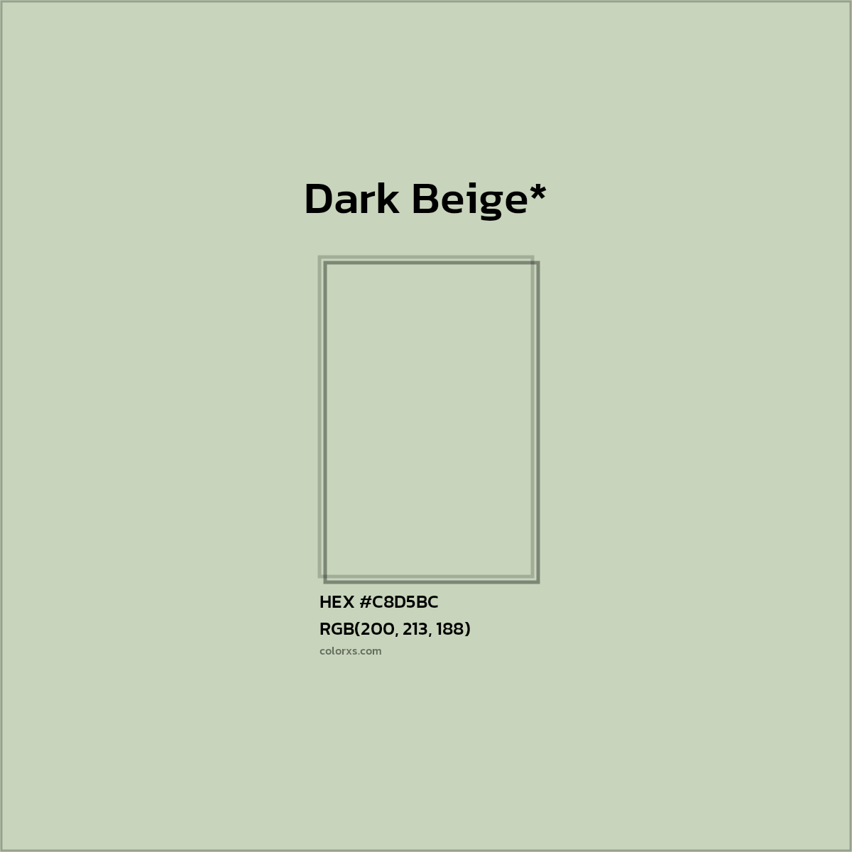 HEX #C8D5BC Color Name, Color Code, Palettes, Similar Paints, Images