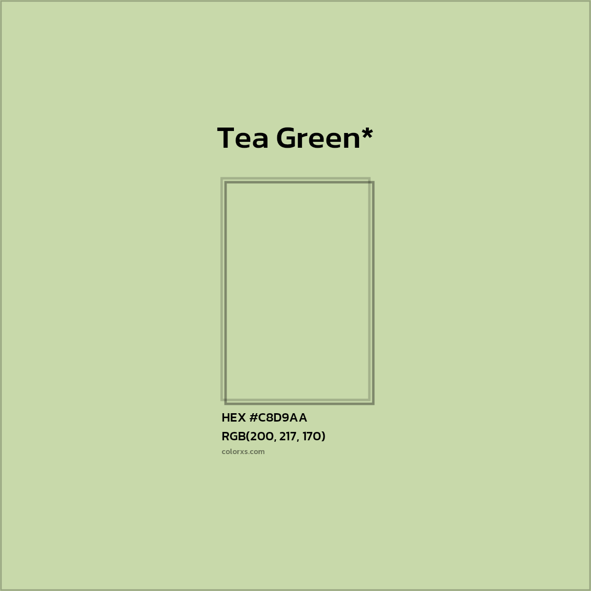 HEX #C8D9AA Color Name, Color Code, Palettes, Similar Paints, Images