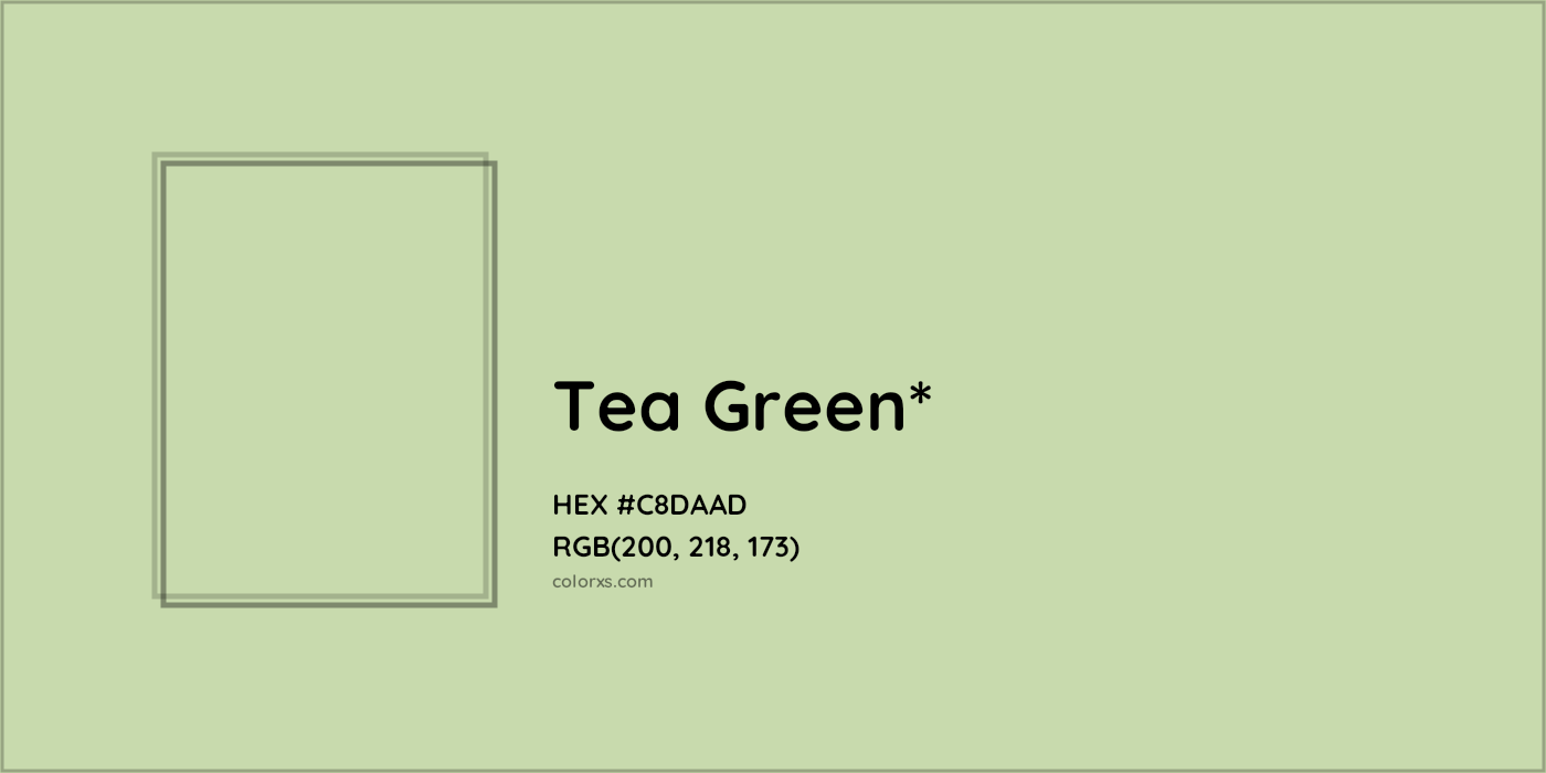 HEX #C8DAAD Color Name, Color Code, Palettes, Similar Paints, Images