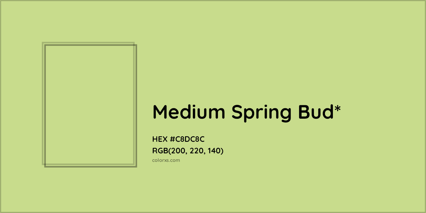 HEX #C8DC8C Color Name, Color Code, Palettes, Similar Paints, Images