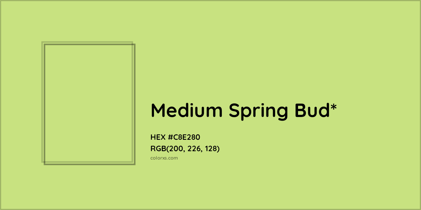 HEX #C8E280 Color Name, Color Code, Palettes, Similar Paints, Images